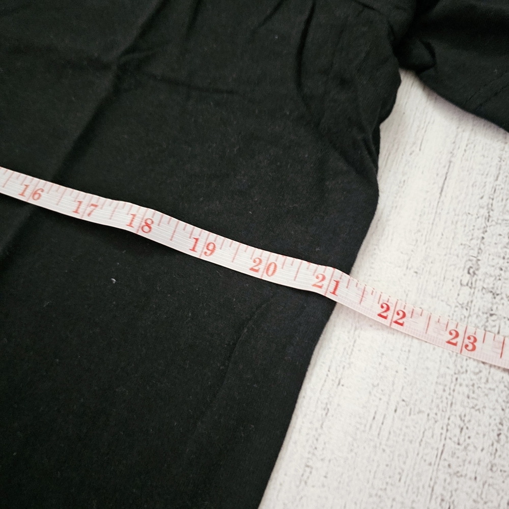 6 Pack Small Black Deluxe Cotton T-Shirt - Picture 7 of 10
